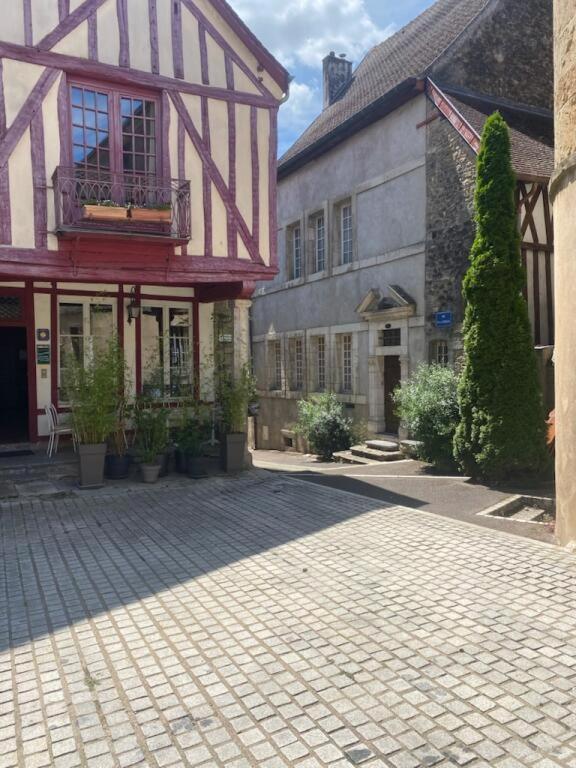 Au Temps D'Autrefois Hotell Nolay  Exteriör bild